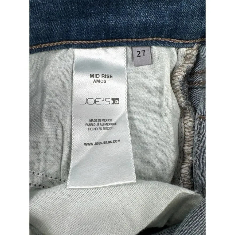 Joe's Jeans Amos Mid-Rise Bootcut Denim NWT Size 27 - Picture 7 of 7